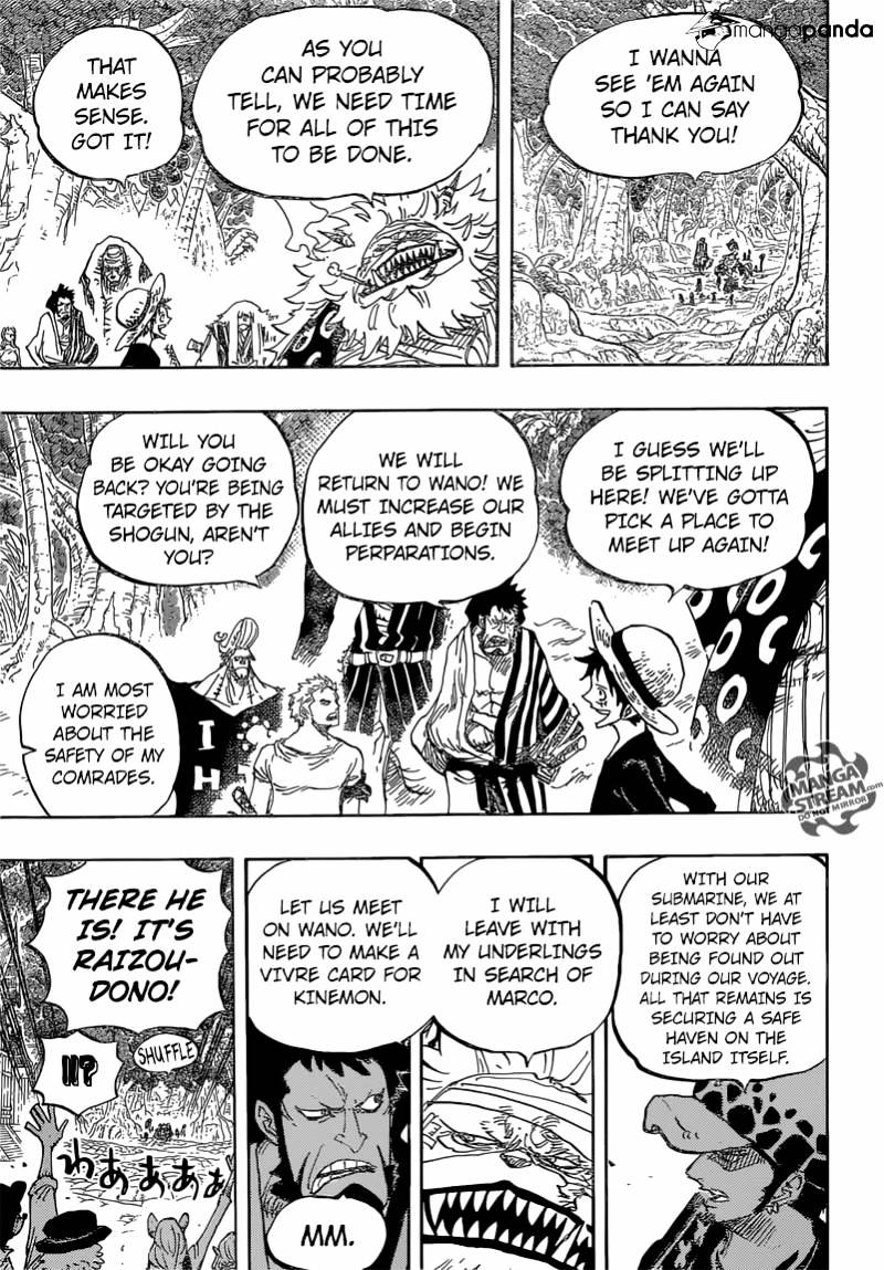 One Piece, Chapter 820 - Dog and Cat Have a History image 15