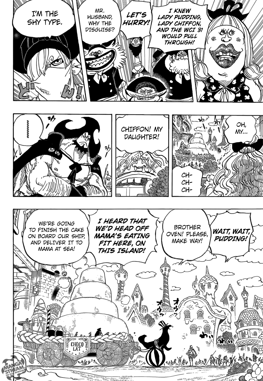 One Piece, Chapter 886 - That