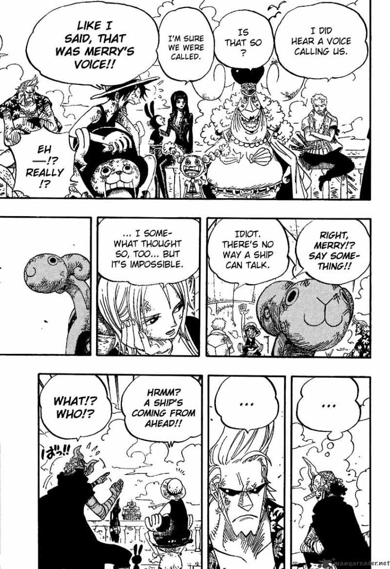 One Piece, Chapter 430 - The Light Falling Snow Of Reminiscence image 03