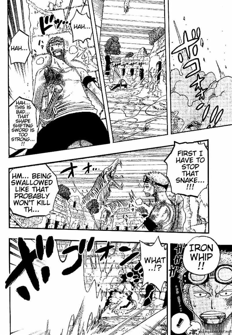 One Piece, Chapter 271 - Zoro The Pirate Versus Priest Oumu image 08