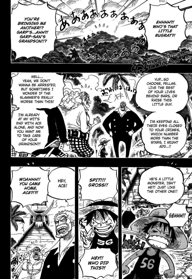 One Piece, Chapter 582 - Luffy and Ace image 18