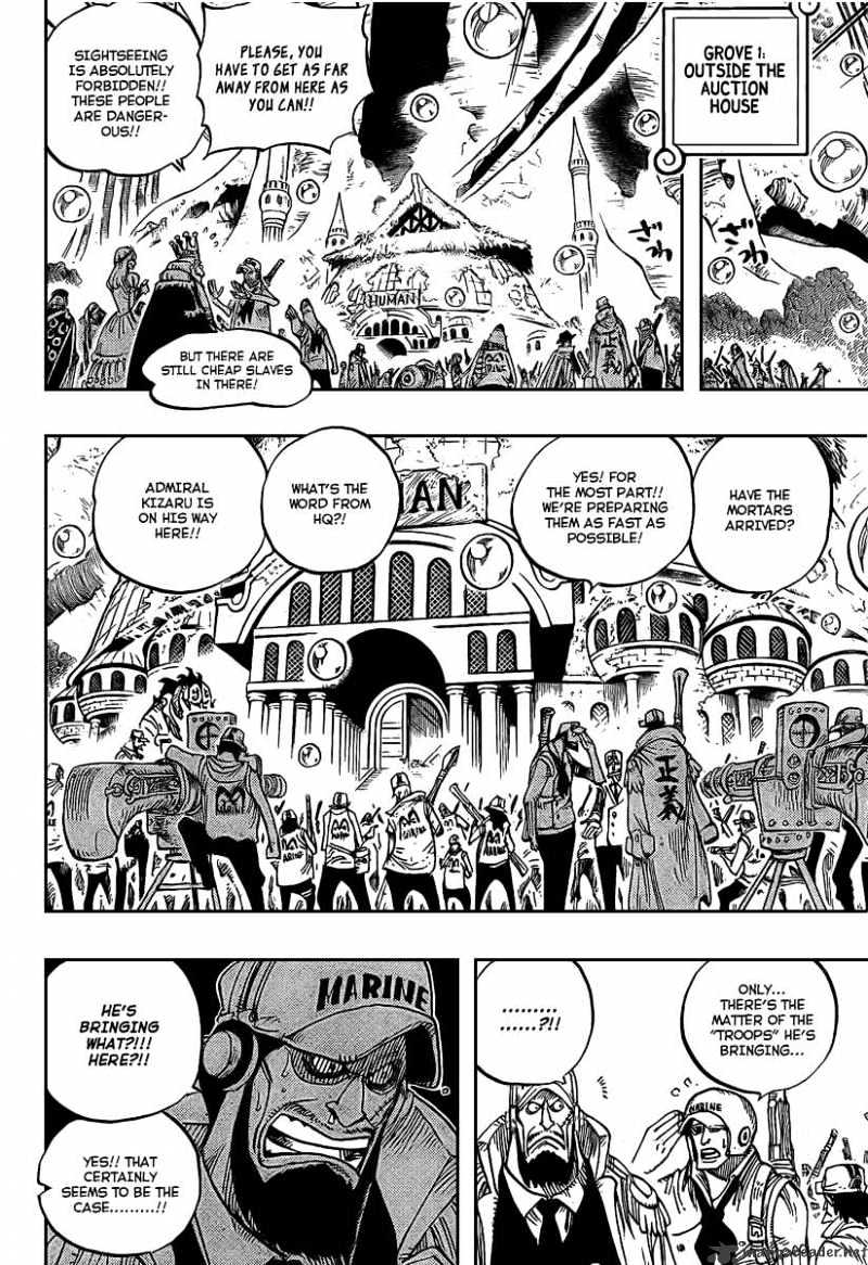 One Piece, Chapter 504 - Pirate Front Line on the Move!! image 08