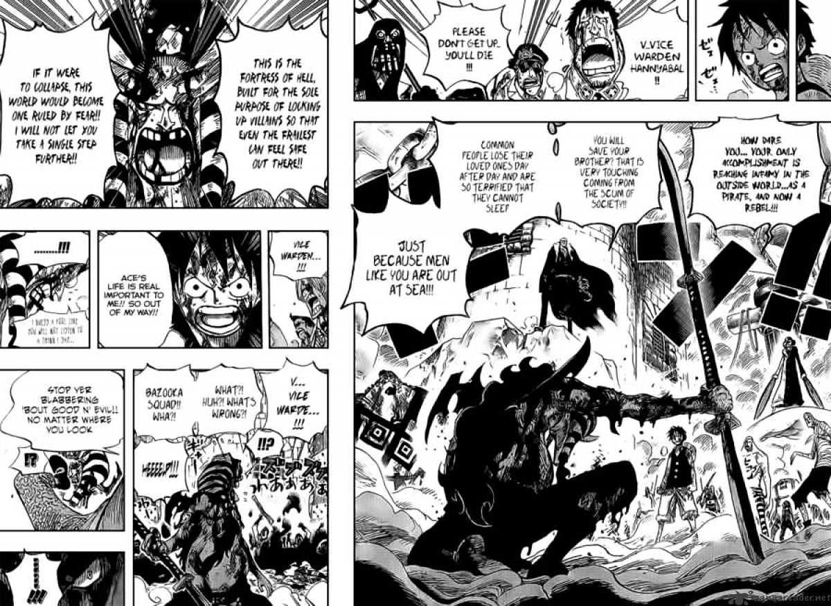 One Piece, Chapter 543 - Strawhat and Blackbeard image 12