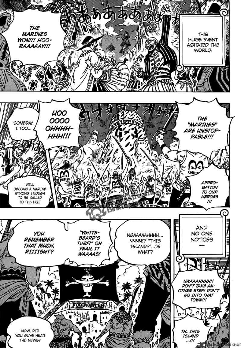 One Piece, Chapter 581 - The Creeping Future image 07