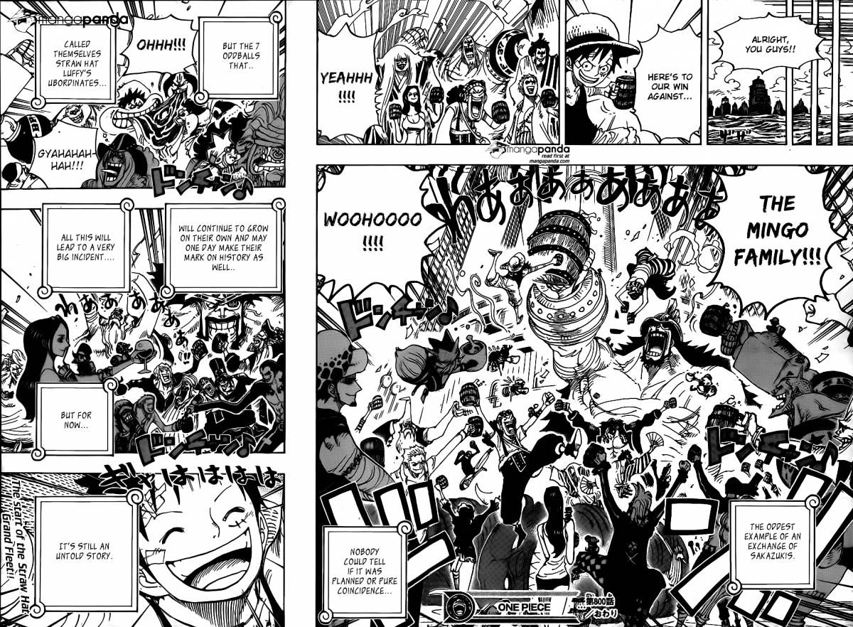 One Piece, Chapter 800 - Exchanging Sakazukis image 13