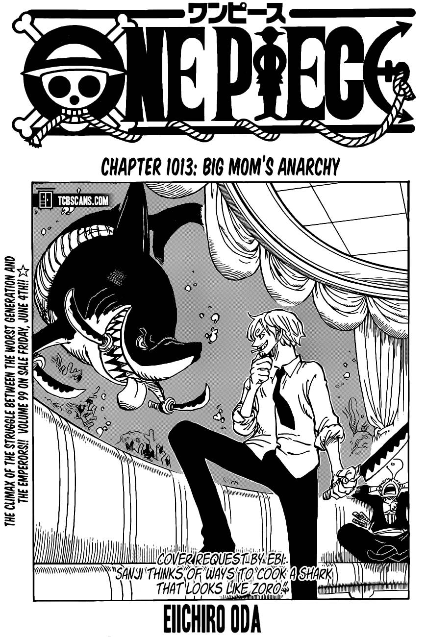 One Piece, Chapter 1013 image 01