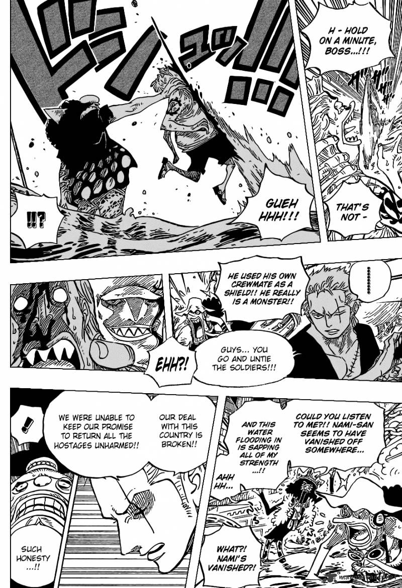 One Piece, Chapter 617 - The Shocking Incident at Coral Hill image 10