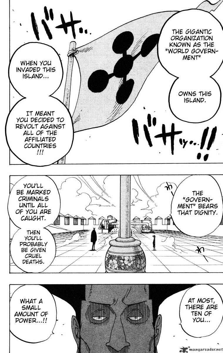 One Piece, Chapter 383 - Luffy Vs Blueno image 11