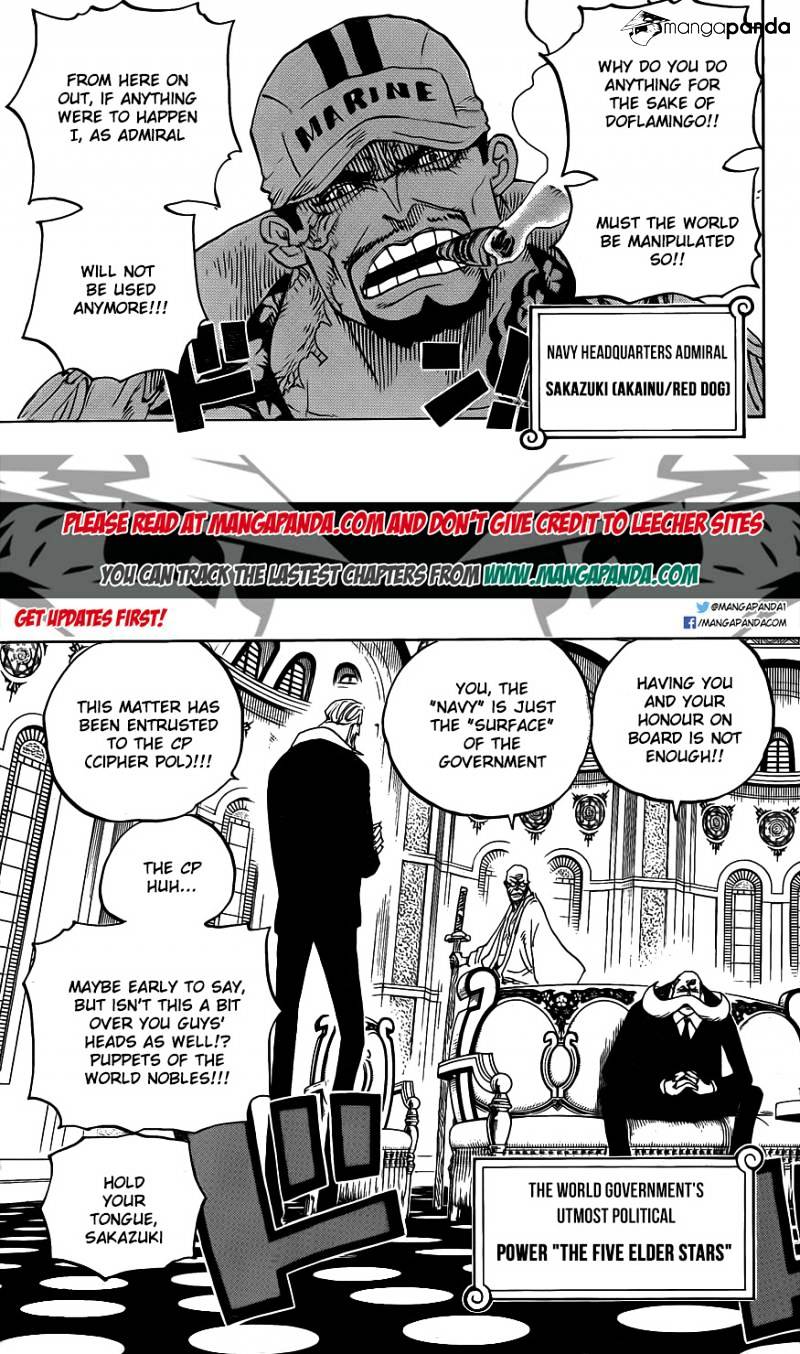 One Piece, Chapter 793 - The Tiger and the Dog image 05