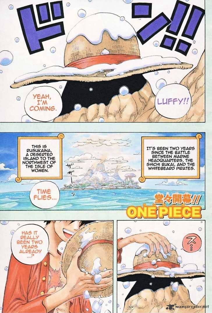 One Piece, Chapter 598 - 2 Years Later image 02