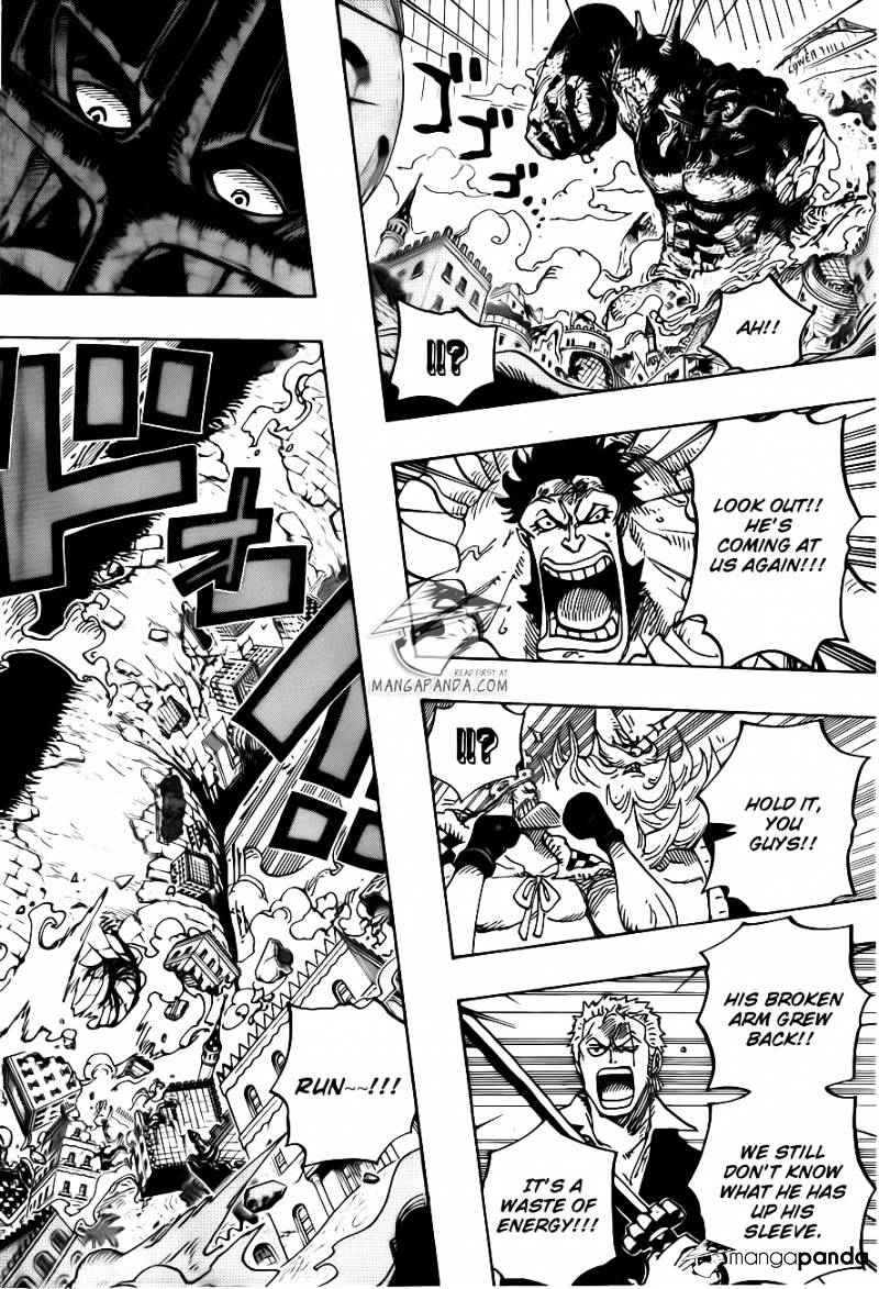 One Piece, Chapter 749 - March forward!! Little Thieves Army image 05