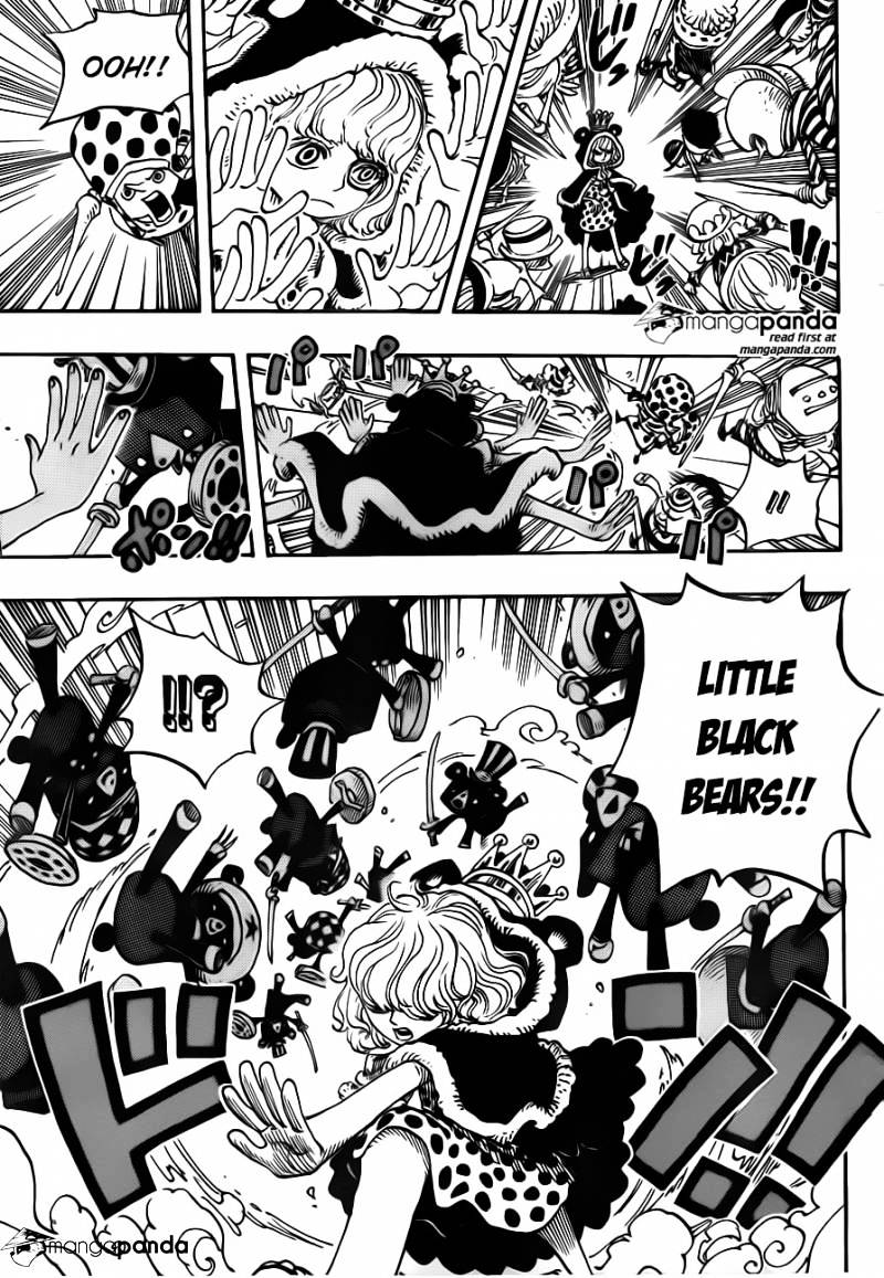 One Piece, Chapter 738 - Trevor army, special executive Sugar image 14