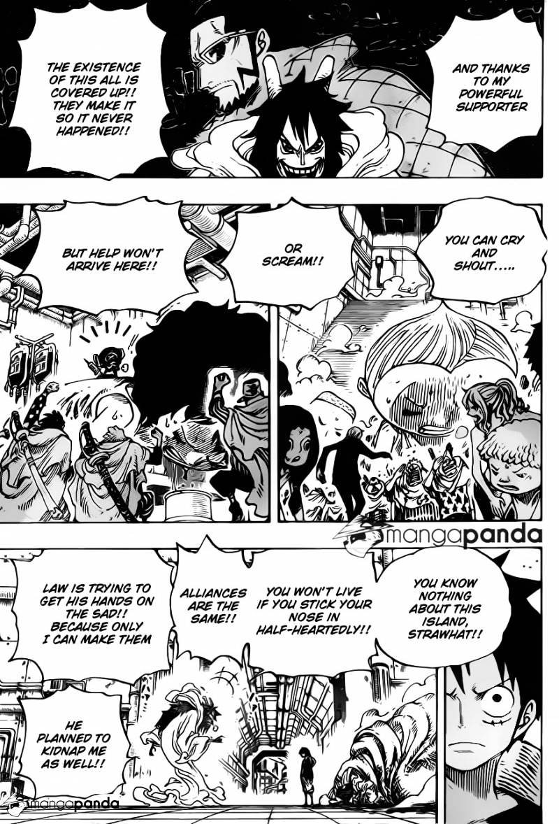 One Piece, Chapter 689 - An island that doesn’t seem to be there image 16