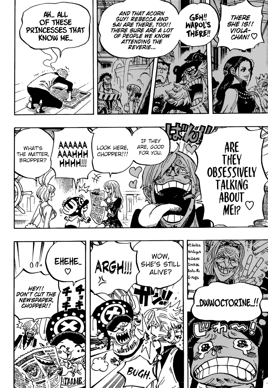 One Piece, Chapter 910 - Onwards to the Wano Country image 04