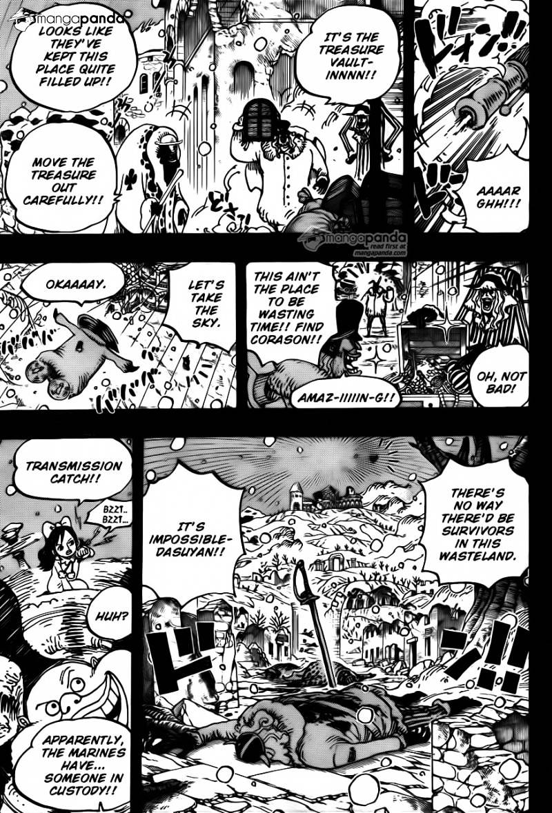 One Piece, Chapter 767 - Cora-san image 06
