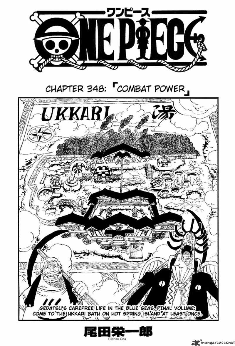 One Piece, Chapter 348 - Combat Power image 01