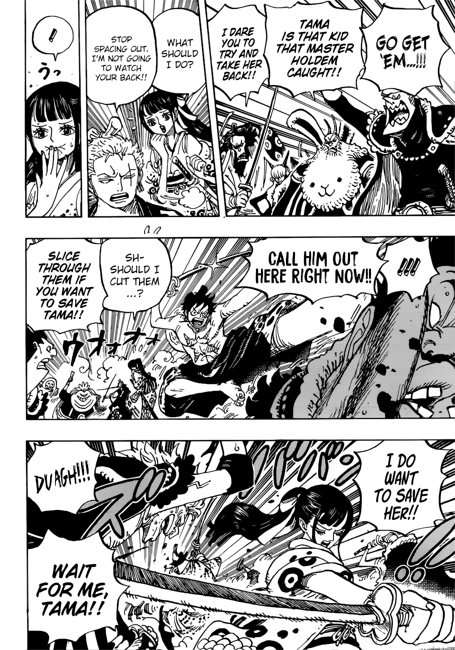 One Piece, Chapter 916 - A Great Sumo Match in The Wano Country image 16