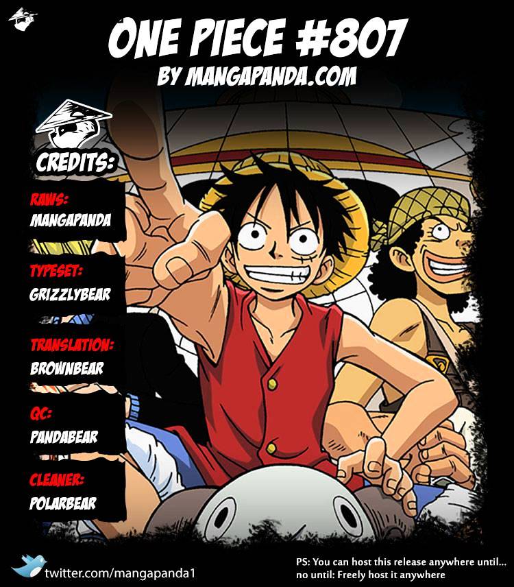One Piece, Chapter 807 - 10 Days Ago image 17