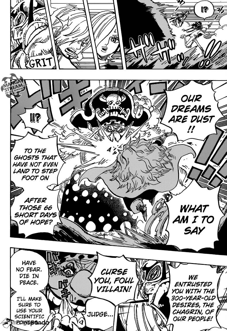 One Piece, Chapter 871 - Go, Caesar! image 12