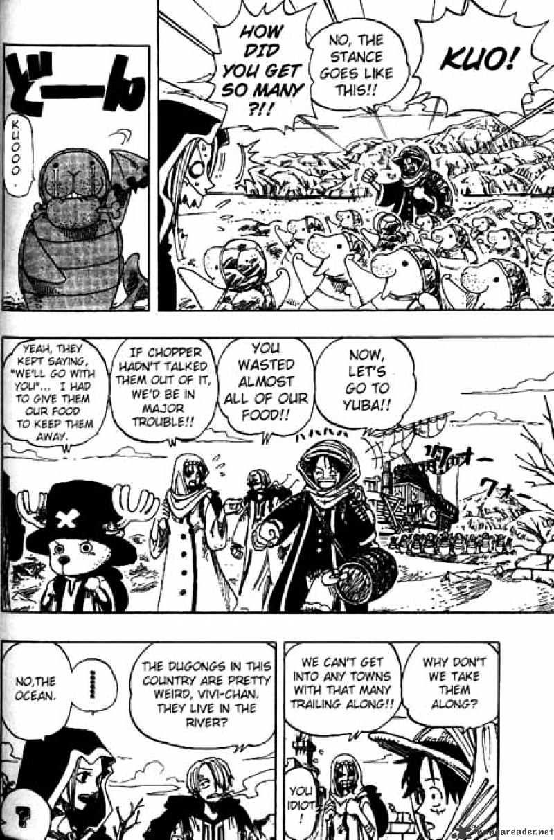 One Piece, Chapter 161 - Erumalu, The Green Town image 07