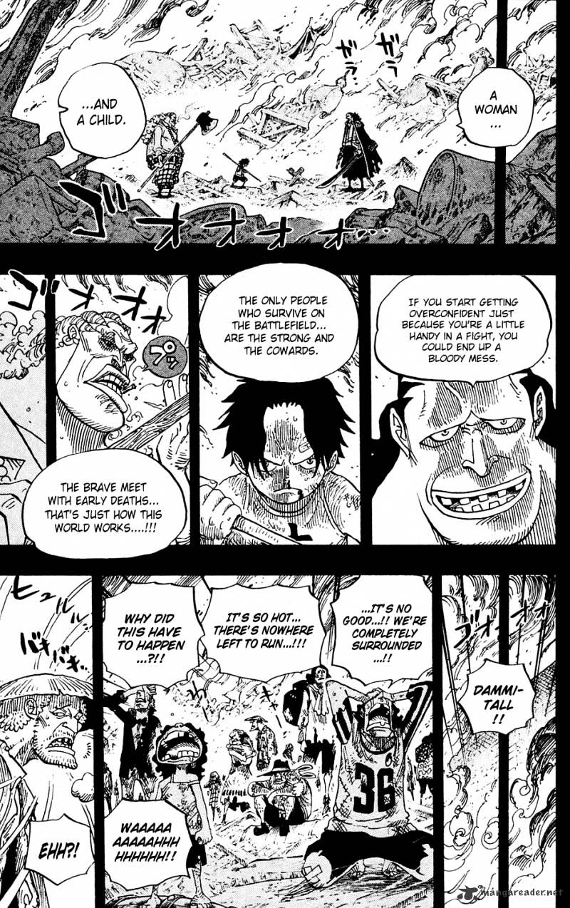 One Piece, Chapter 587 - I Will Not Run image 13