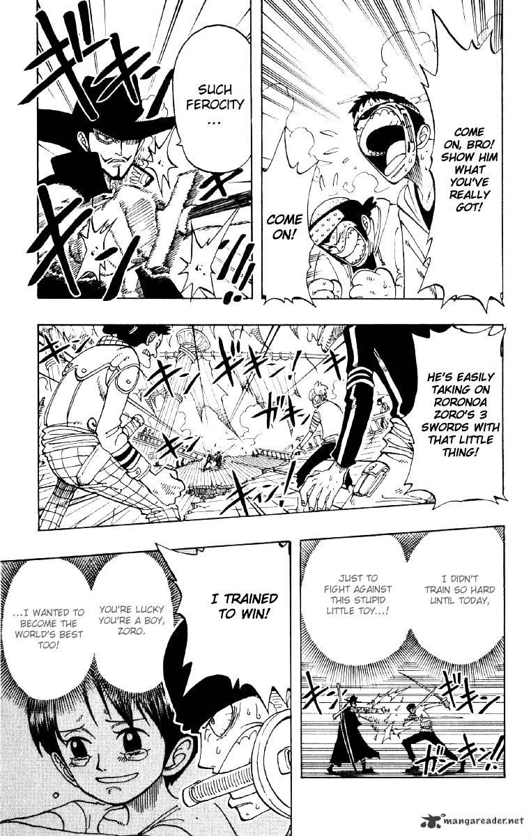 One Piece, Chapter 51 - Roanoa Zoro Falls Into The Deep Ocean image 09