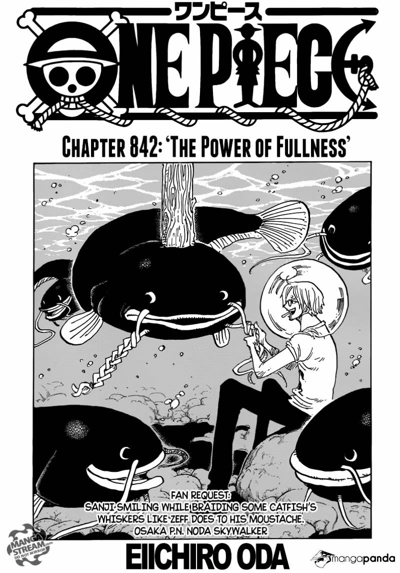 One Piece, Chapter 842 - The Power of Fullness image 01