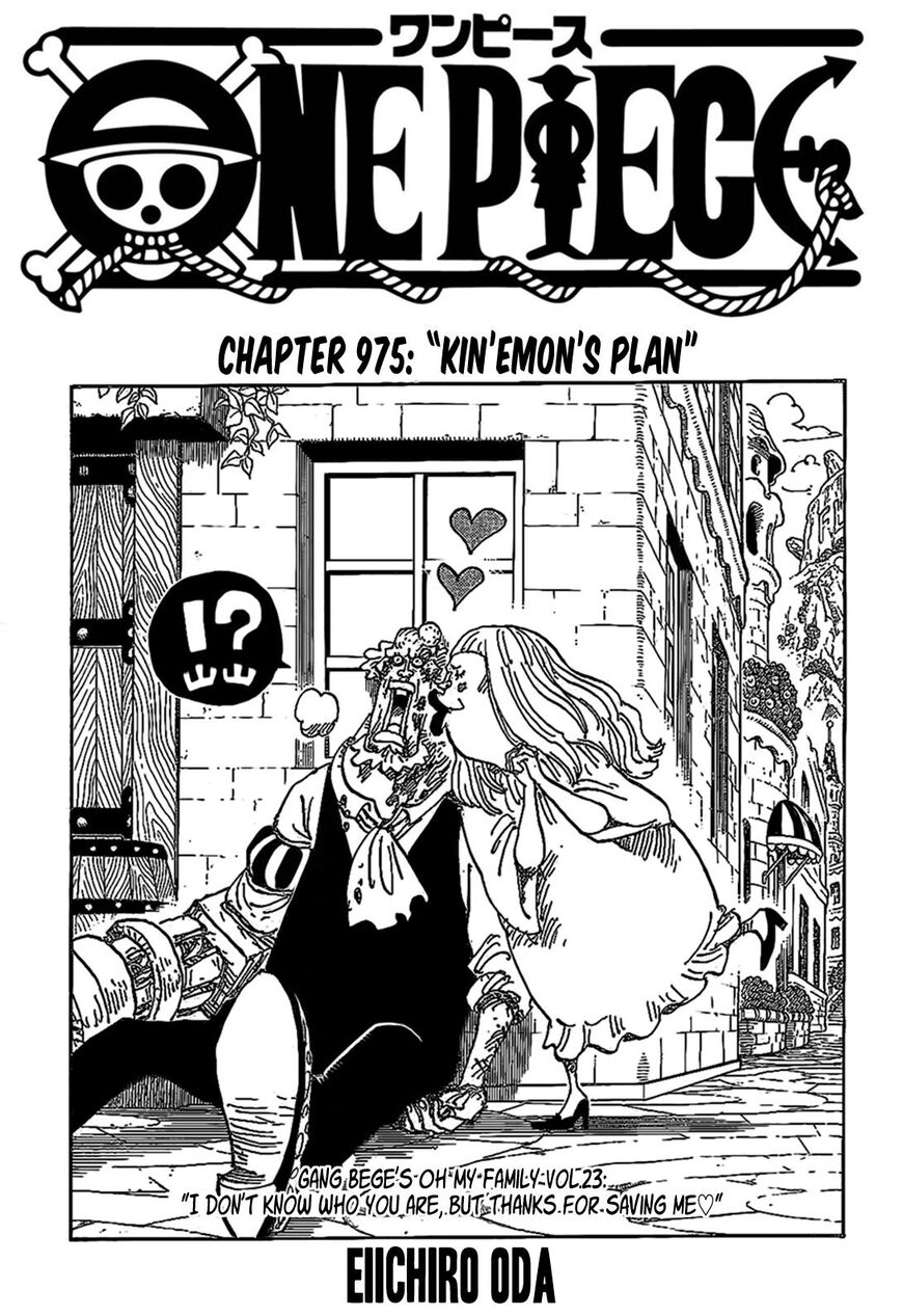 One Piece, Chapter 975 - Vol.69 Ch.975 image 01
