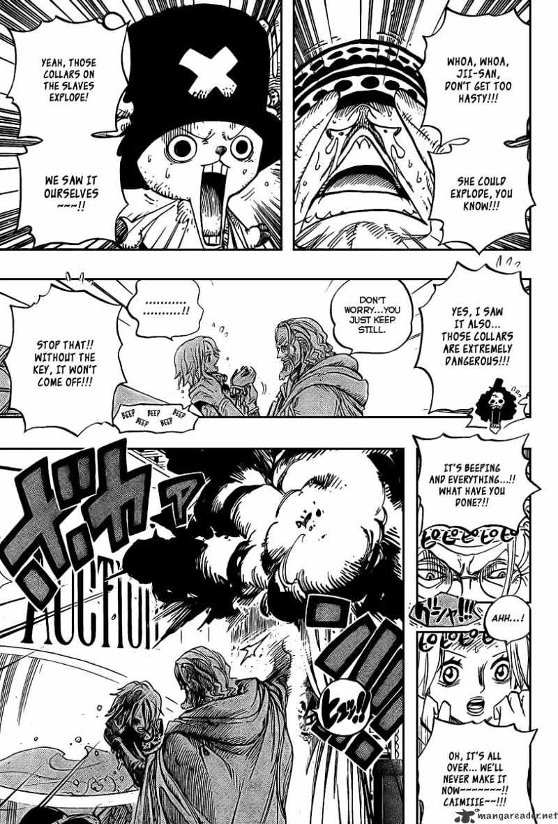 One Piece, Chapter 504 - Pirate Front Line on the Move!! image 09