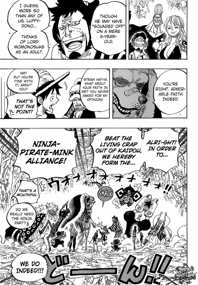 One Piece, Chapter 819 - Momonosuke, Heir of the Kouzuki Clan image 15