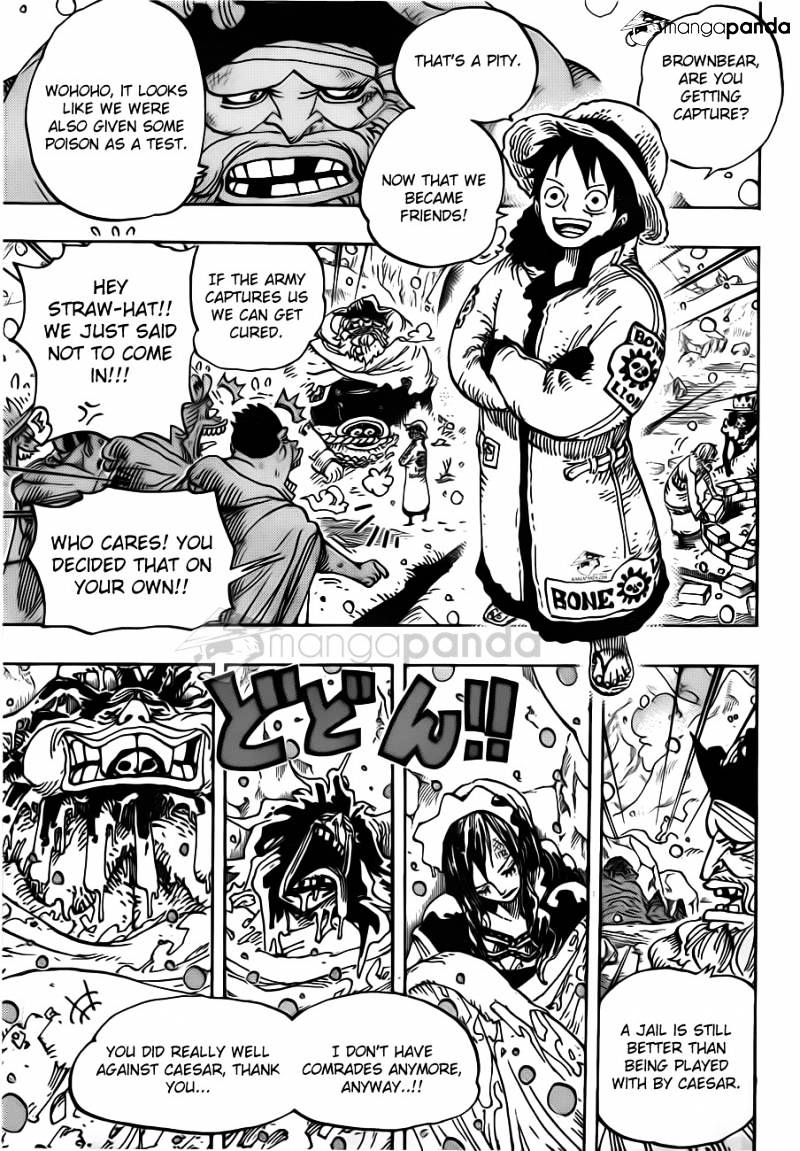 One Piece, Chapter 696 - Matching interests image 05