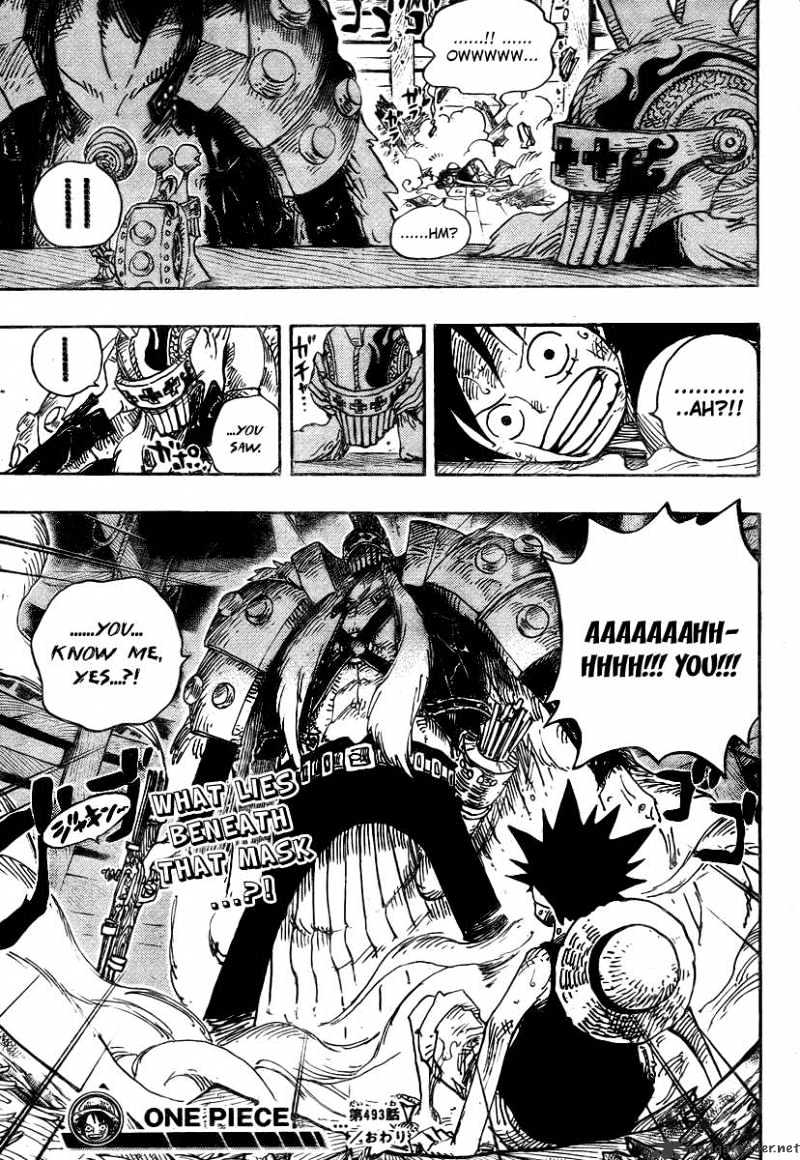 One Piece, Chapter 493 - You Know image 19