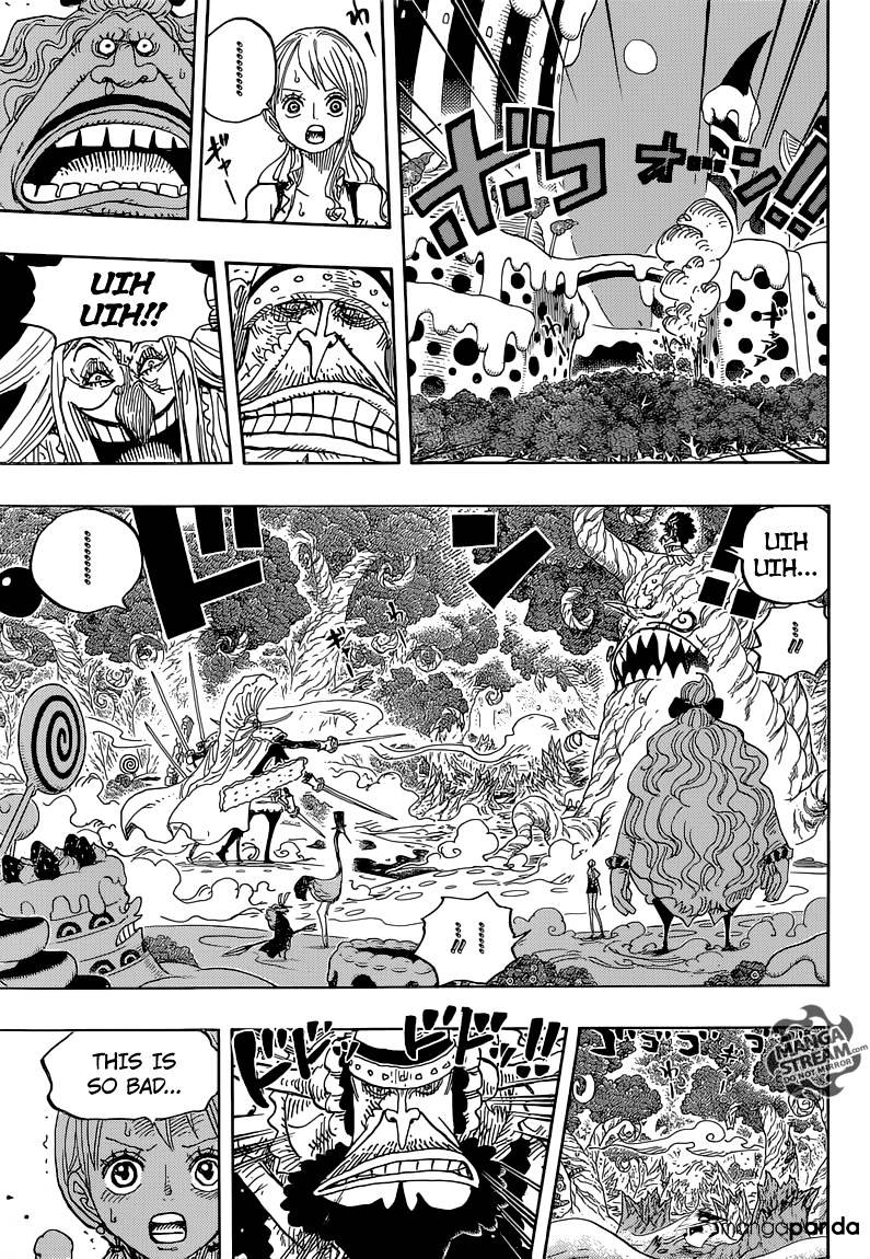 One Piece, Chapter 837 - Luffy vs Commander Cracker image 08