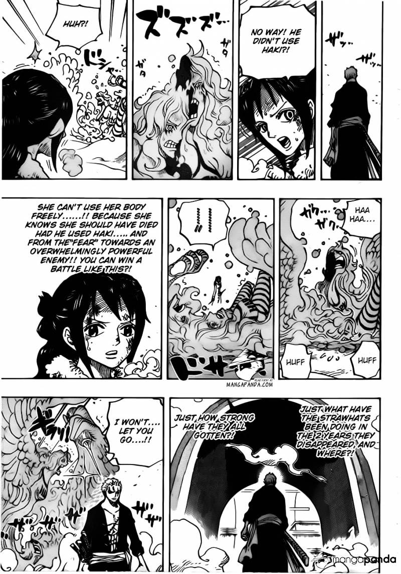 One Piece, Chapter 687 - Wild animal image 18