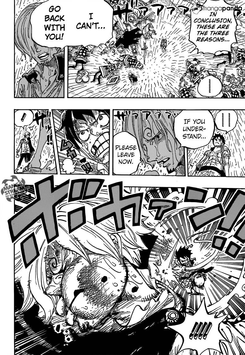 One Piece, Chapter 856 - Liar! image 14