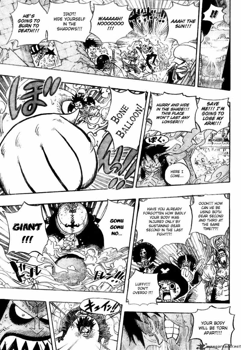 One Piece, Chapter 482 - Arrival of Dawn image 12