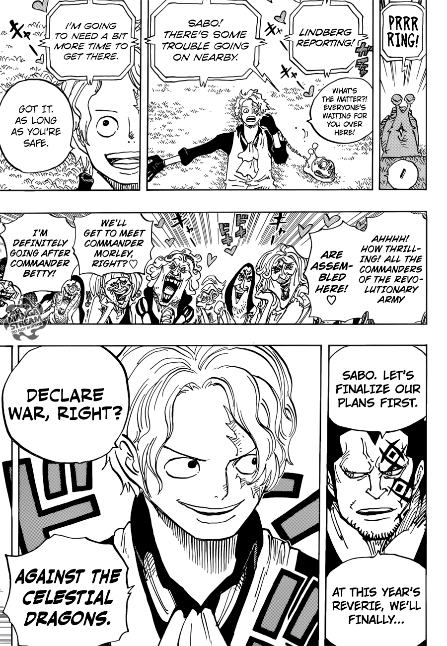 One Piece, Chapter 904 - The Commanders of the Revolutionary Army Appear image 04