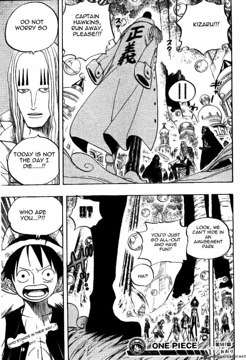 One Piece, Chapter 507 - Kizaru Lands image 19