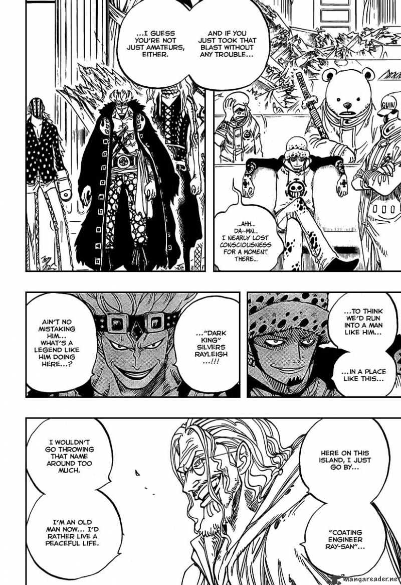 One Piece, Chapter 504 - Pirate Front Line on the Move!! image 12