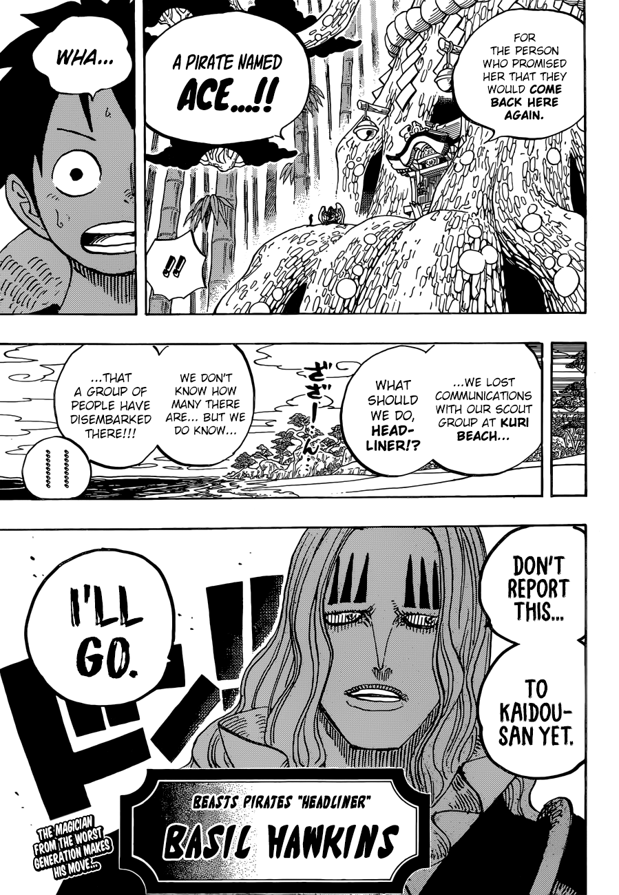 One Piece, Chapter 911 - A Great Adventure in the Land of the Samurai image 18