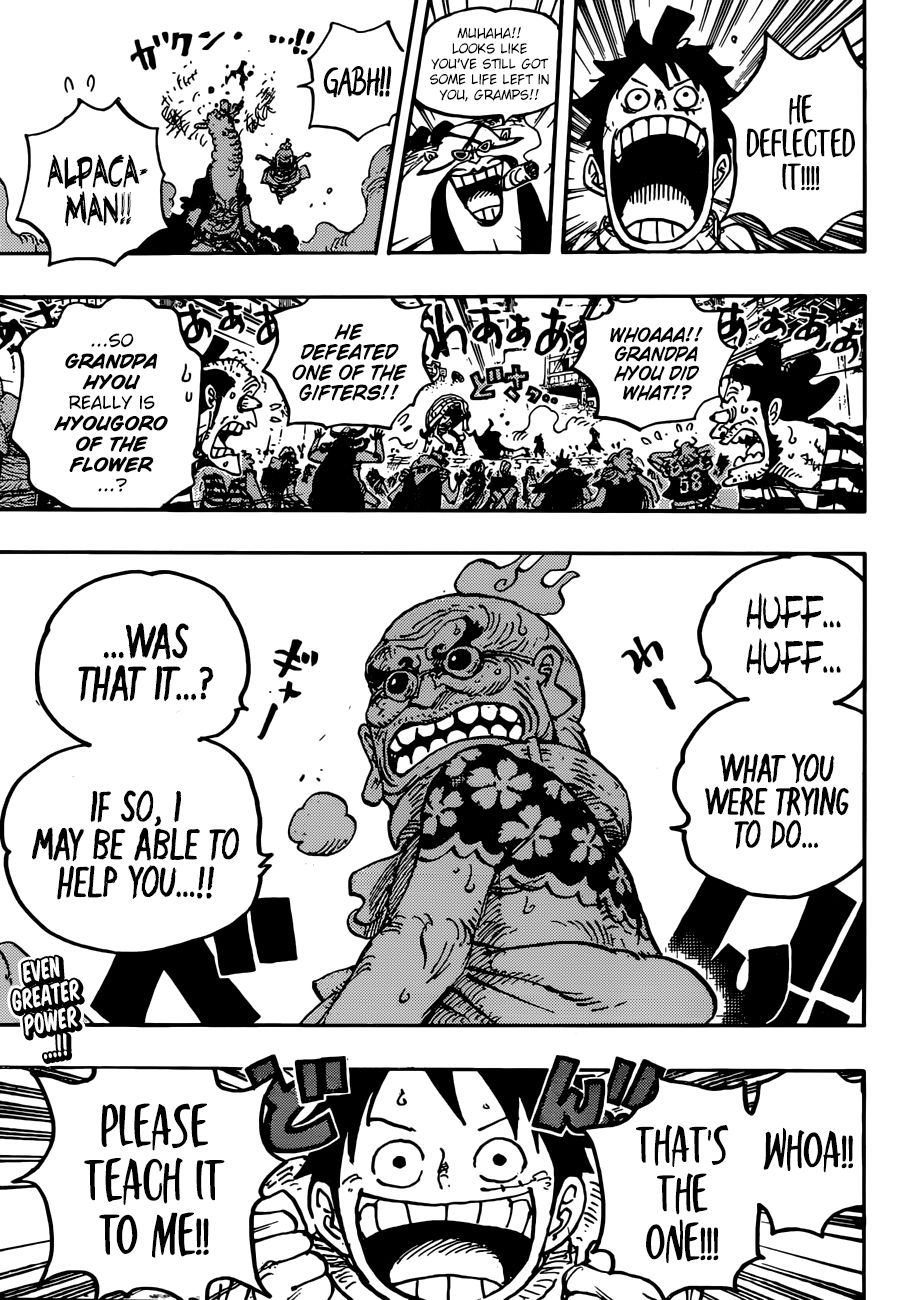 One Piece, Chapter 939 - An Old Hyourse Knows The Way image 17