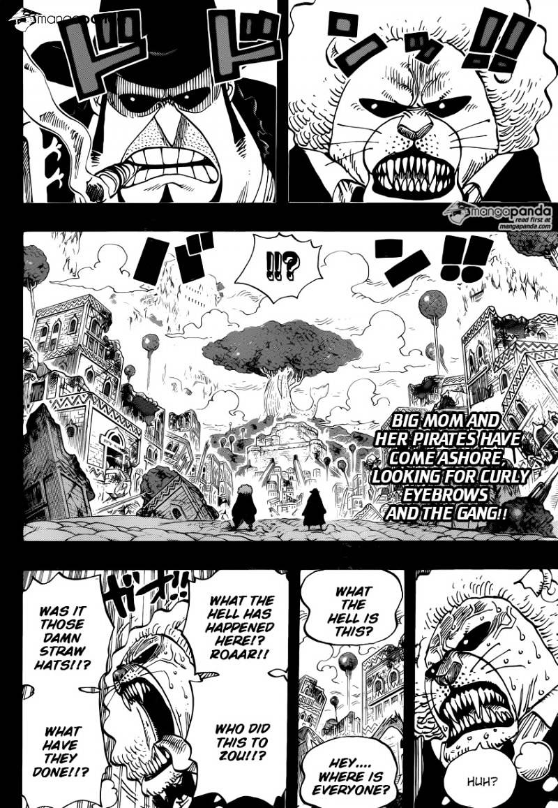One Piece, Chapter 812 - Capone Gang Bege image 02