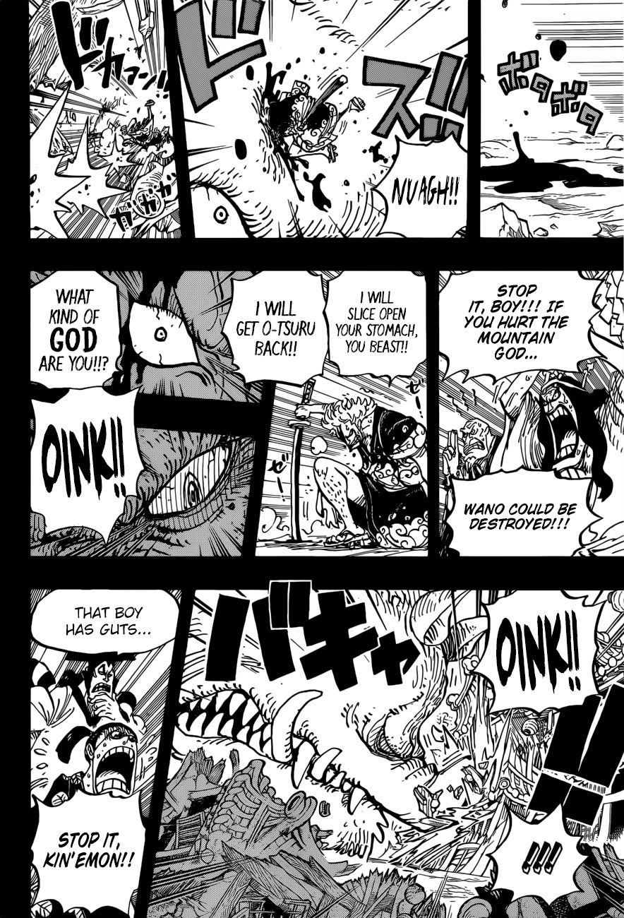 One Piece, Chapter 961 - The Mountain God Incident image 09