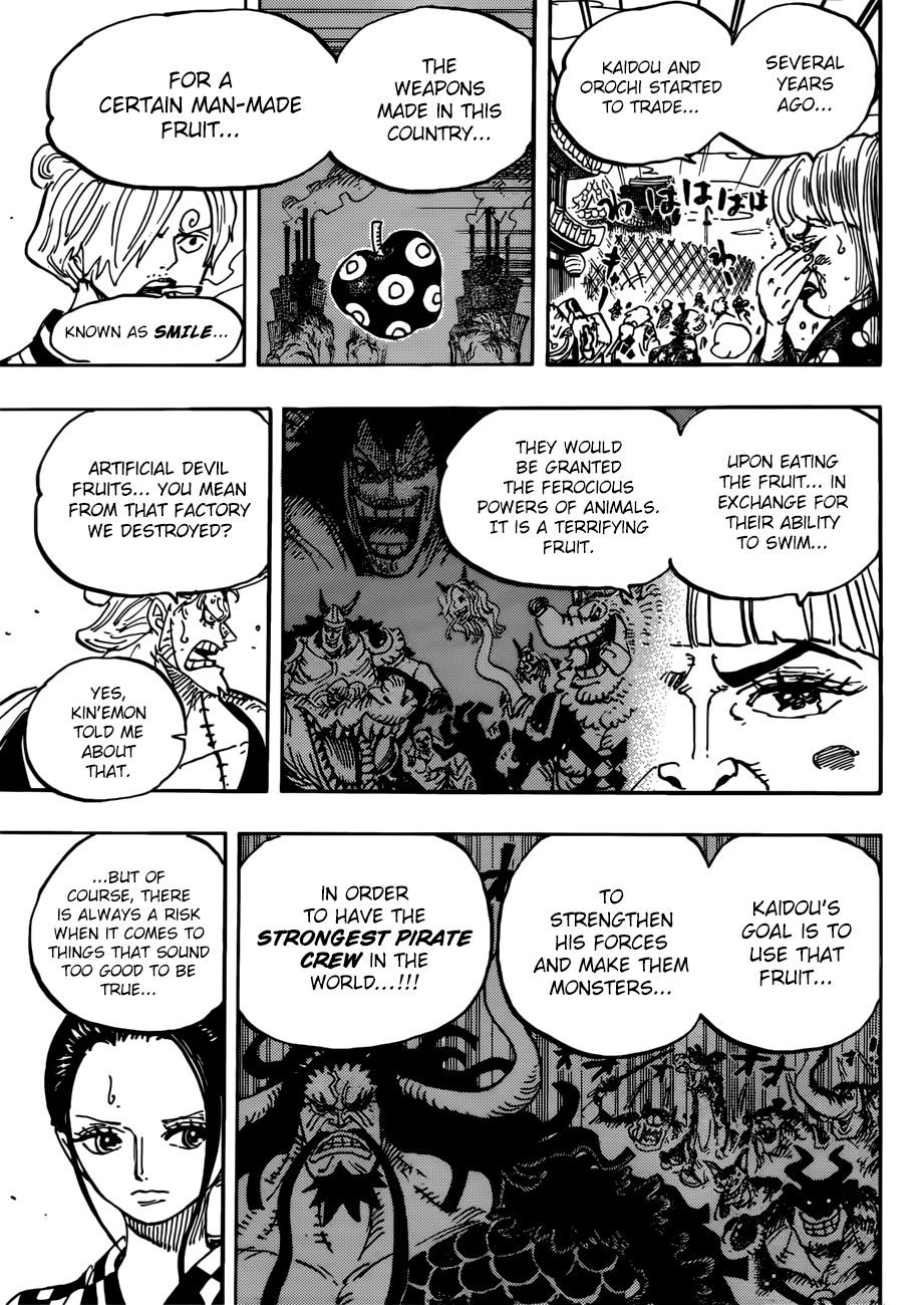 One Piece, Chapter 943 - SMILE image 10