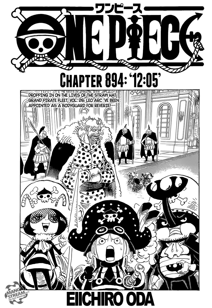 One Piece, Chapter 894 - 1205 image 01