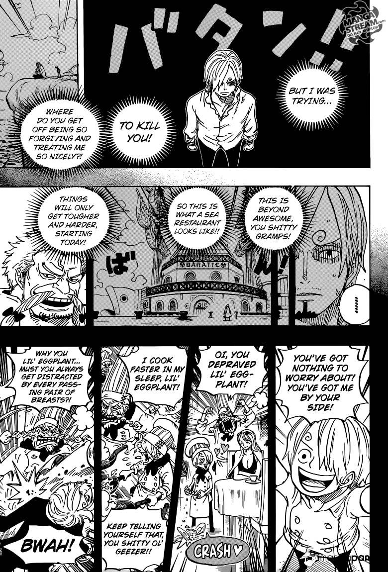 One Piece, Chapter 839 - I Shall Never Forget The Debt That I Owe You image 14