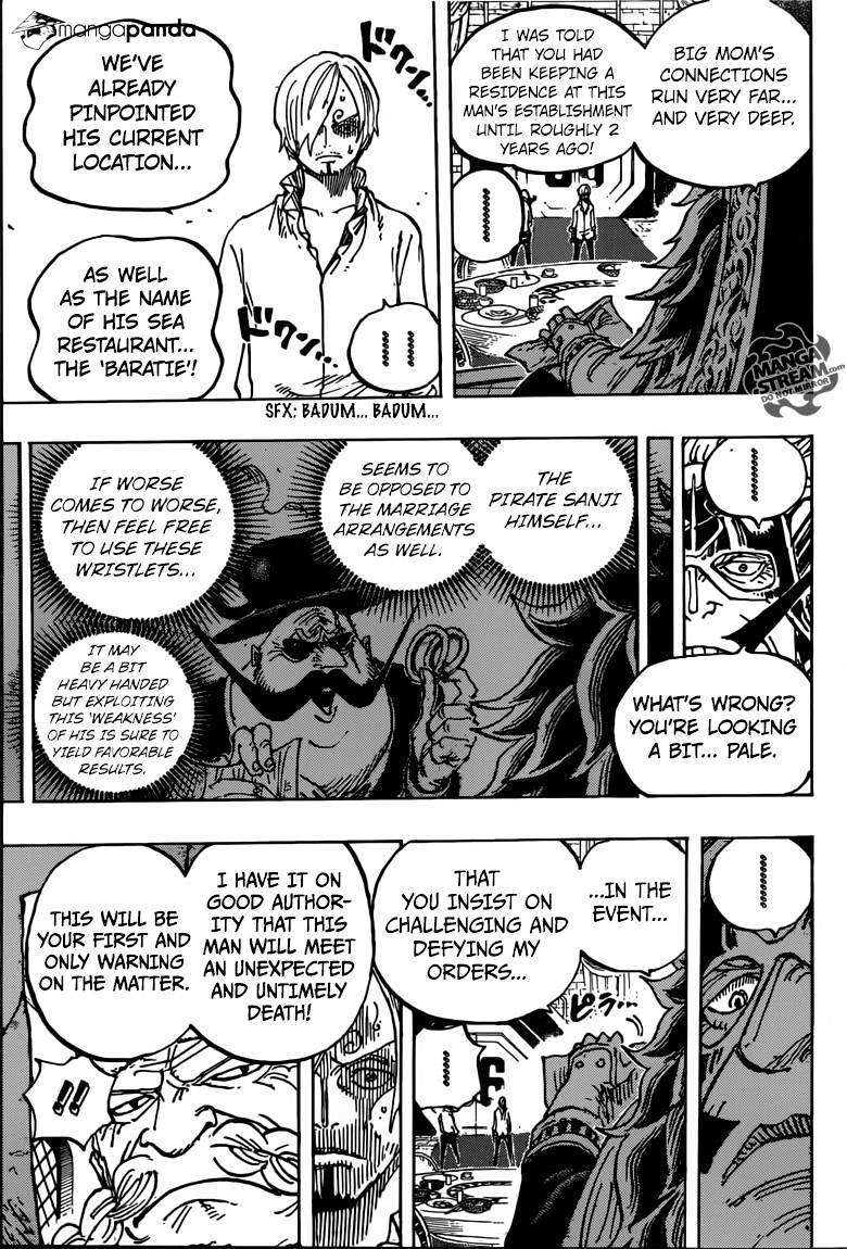 One Piece, Chapter 839 - I Shall Never Forget The Debt That I Owe You image 12