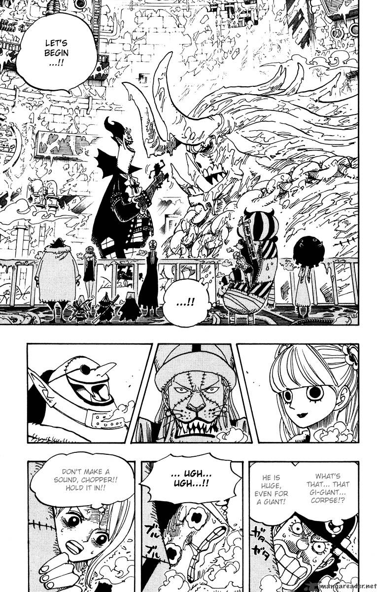 One Piece, Chapter 457 - Meeeeaaaat! image 03