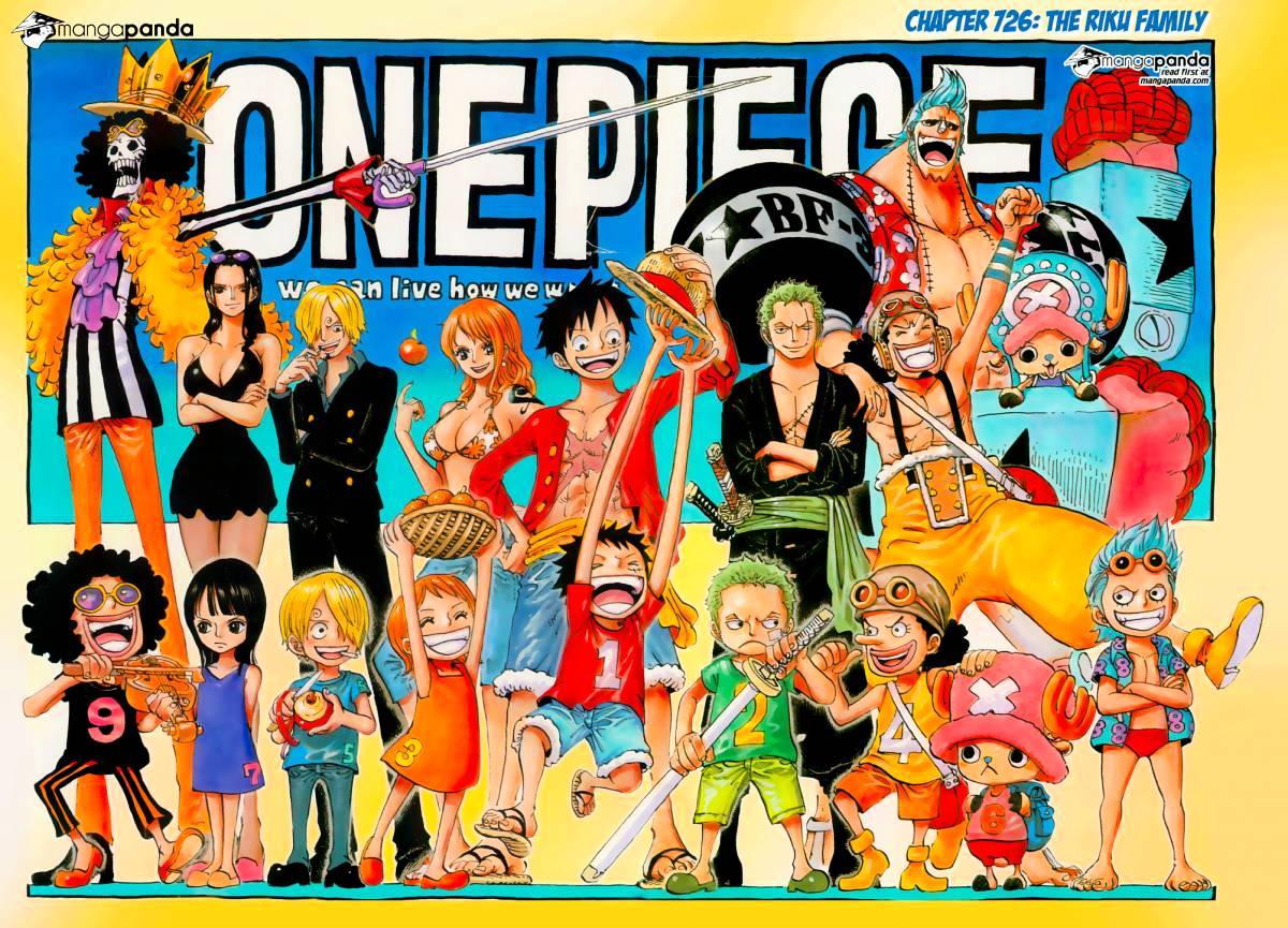 One Piece, Chapter 726 - The Riku family image 02