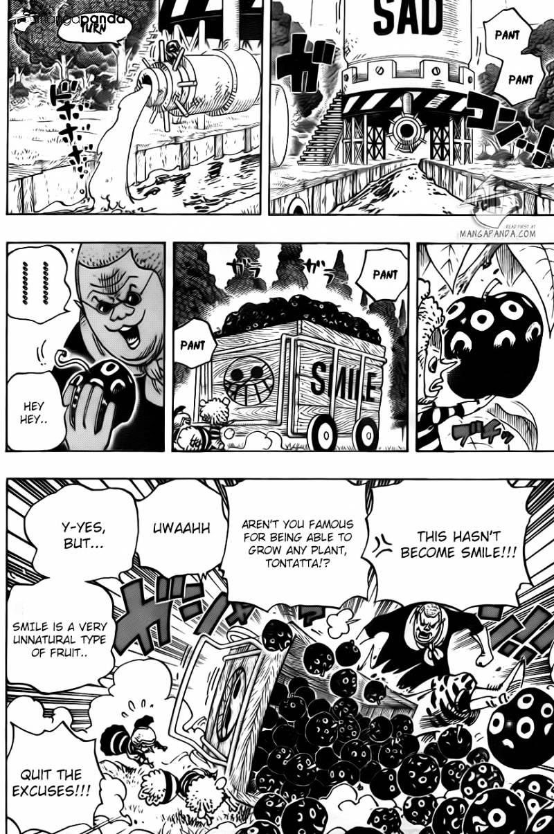 One Piece, Chapter 738 - Trevor army, special executive Sugar image 07